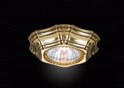 Встраиваемый светильник Reccagni Angelo Spot 1096 Oro