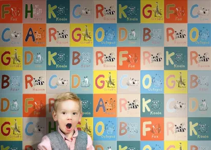 Плитка OS/A231/5112 Декор Зоопарк O матовый 20x20