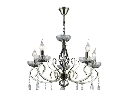 Подвесная люстра Seven Fires Luiksa WD3595/5H-AB-CL