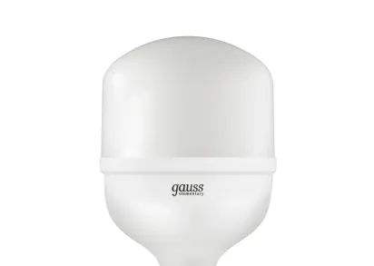 Лампа светодиодная Gauss E40 55W 6500K матовая 60436