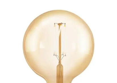 Лампа светодиодная филаментная диммируемая Eglo E27 4W 2200К янтарь 12862