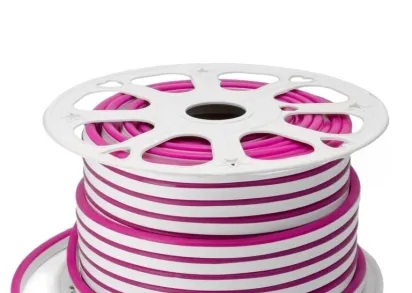 Светодиодный неон Apeyron 6W/m SMD2835 108LED/m 50м розовый 10-85