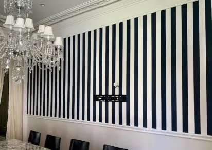 Обои Ralph Lauren Signature Stripe Library PRL026-22