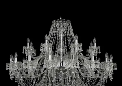 Подвесная люстра Bohemia Ivele 1410/16+8/460 Ni V0300