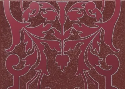 Плитка HGD/C566/5293 Барберино 2 бордо глянцевый 20x20