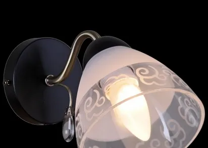 Бра Illumico IL0287-1WSQ-29 BK AB