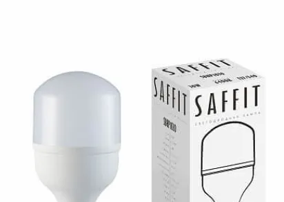 Лампа светодиодная Saffit E27-E40 30W 6400K Цилиндр Матовая SBHP1030 55091