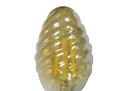 Лампа светодиодная Kink Light E14 6W 2700K золотая 098356-1,33