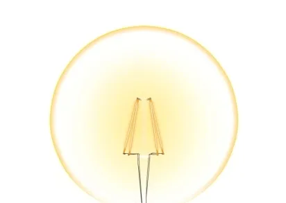 Лампа светодиодная филаментная Uniel E27 8W 2250K прозрачная LED-G125-8W/GOLDEN/E27 GLV21GO UL-00002358