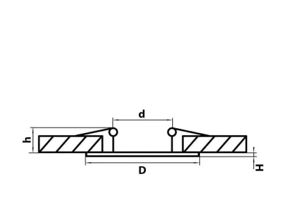 Встраиваемый светодиодный светильник Lightstar Forto 223502