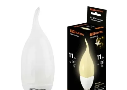 Лампа энергосберегающая TDM Electric Е14 11W 2700K матовая SQ0323-0136