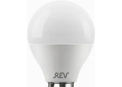Лампа светодиодная REV G45 Е14 7W 6500K холодный белый свет шар 32503 1