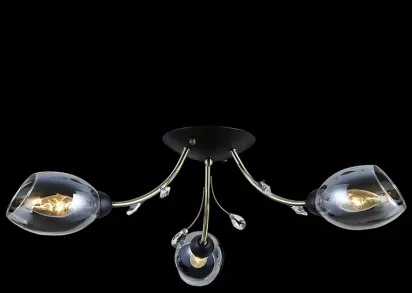 Потолочная люстра Illumico IL9738-3CSQ-79 BK AB