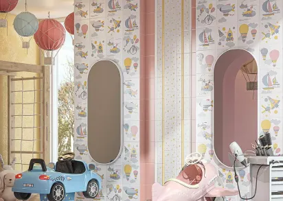 Плитка VT/A377/5009	Декор Бон Вояж Парусник 20x20