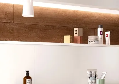 Плитка MNP3 Essenziale Struttura Deco 3D Satinato 40x120