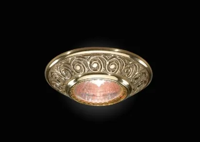 Встраиваемый светильник Reccagni Angelo Spot 7102 Oro